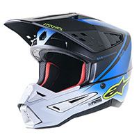 Casco Alpinestars Sm5 Rayon Nightlife Ucla Blu