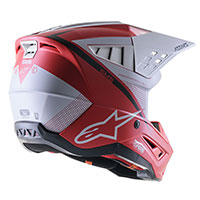 Alpinestars Sm5 Rayon Helmet Bright Red - 3