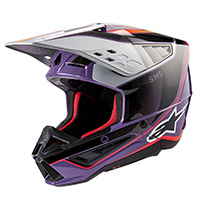 Casco Alpinestars Sm5 2206 Sail Viola