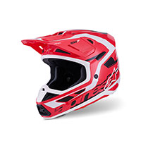 Alpinestars Sm7 2206 Deed Helmet Red Black White