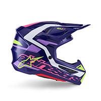 Alpinestars Sm7 2206 Deed Helmet Purple Pink - 3