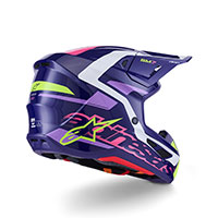 Alpinestars Sm7 2206 Deed Helmet Purple Pink - 4