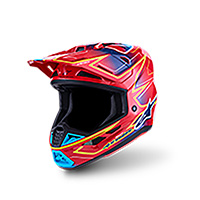 Casco Alpinestars SM7 2206 Cast rojo
