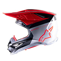 Alpinestars Supertech M10 Acumen Helm rot fluo - 3