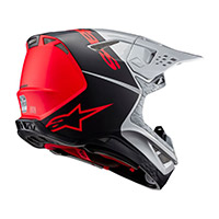 Casco Alpinestars Supertech M10 2206 Flood naranja