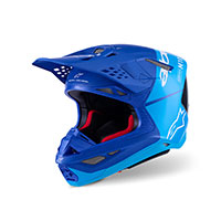 Alpinestars Supertech M10 2206 Flood Helmet Blue