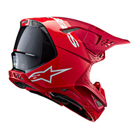 Casco Alpinestars Supertech M10 2206 Flood Rosso - img 2