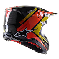 Casco Alpinestars Supertech M10 Meta 2 Arancio