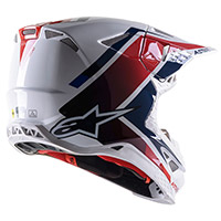 Casco Alpinestars Supertech M10 Meta 2 Bianco