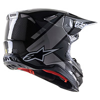 Casco Alpinestars Supertech M10 Meta 2 Grigio