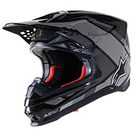 Casco Alpinestars Supertech M10 Meta 2 Grigio