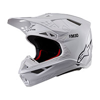 Casco Alpinestars Supertech M10 2206 Solid blanco