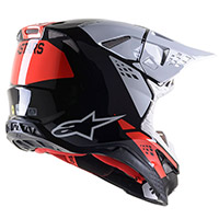 Alpinestars Supertech M8 Factory Helmet White - 2