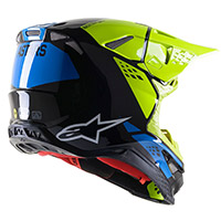 Casco Alpinestars Supertech M8 Factory Giallo - img 2