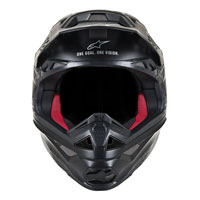 Casco Off Alpinestars S-M8 negro deslucido - 5