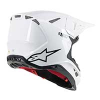 Alpinestars Supertech M10 Solid Bianco - img 2