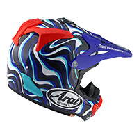 Arai Mx-v Evo Stream Helmet Blue