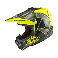 Arai MX-V Evo Peak Helm gelb