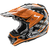 Arai Mx-v Scoop Helmet Orange