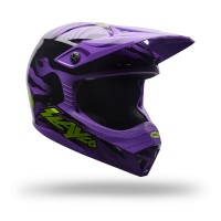 Bell MX-10 Mips Youth Amber Helmet black purple
