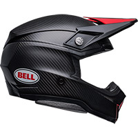 Bell Moto-10 球面ヘルメット ブラック レッド - 3