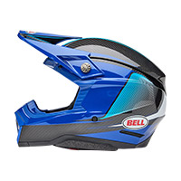 Casco Bell Moto-10 Spherical Evade Blu - img 2