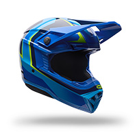 Bell Moto-10 Mips Pulse Helmet blue