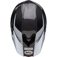 Bell Moto-10 Spherical Renen Crux 2 ヘルメット ホワイト - 4