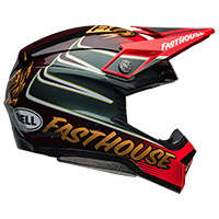 Bell Moto-10 Spherical Fasthouse Ditd 24 oro rojo