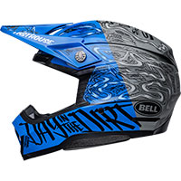 Bell Moto-10 Spherical Fasthouse DITD LTD ヘルメット ブルー - 2