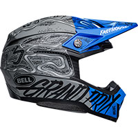 Bell Moto-10 Spherical Fasthouse DITD LTD ヘルメット ブルー - 3