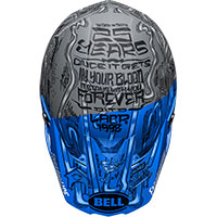 Bell Moto-10 Spherical Fasthouse DITD LTD ヘルメット ブルー - 4