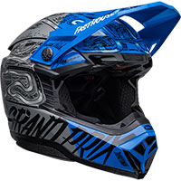 Bell Moto-10 Spherical Fasthouse DITD LTD ヘルメット ブルー