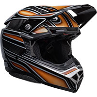 Bell Moto-10 Spherical Marmot Webb Helm schwarz