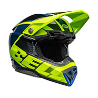 Bell Moto-10 Spherical Sliced Retina Helmet Blue