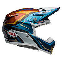 Bell Moto-10 Spherical Tomac 24 Helm Weißgold - 2