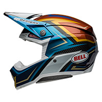 Bell Moto-10 Spherical Tomac 24 Helm Weißgold