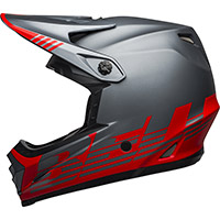 Bell Moto 9 Mips Youth Louver Helmet Red Grey - 3