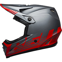 Bell Moto 9 Mips Jugend Louver Helm rot grau - 3