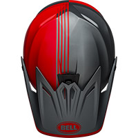 Bell Moto 9 Mips Jugend Louver Helm rot grau - 5