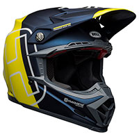 Bell Moto 9 Flex Husqvarna Gotland Helmet Yellow - 2