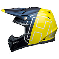 Bell Moto 9 Flex Husqvarna Gotland Helm gelb - 3