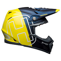 Bell Moto 9 Flex Husqvarna Gotland Helm gelb - 4