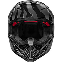 Bell Moto-9S Flex Claw Helm schwarz weiß - 5