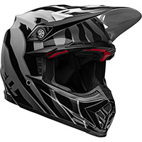 Casco Bell Moto-9S Flex Claw nero bianco