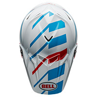 Bell Moto-9S フレックス バンシー ヘルメット ホワイト レッド - 4
