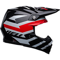 Bell Moto-9S Flex Banshee Helm schwarz rot - 3