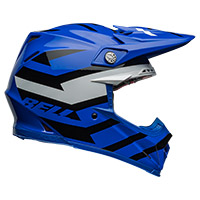 Bell Moto-9S Flex Banshee Helm blau weiss - 3