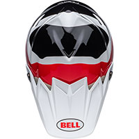 Bell Moto-9S Flex Hello Cousteau Reef blanco rojo - 4