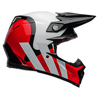 Bell Moto-9S Flex Hello Cousteau Stripes rot - 3